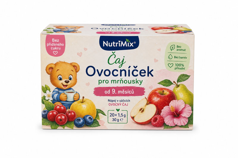 Čaj Ovocníček pro mrňousky od 9.m. n.s.20x1.5g