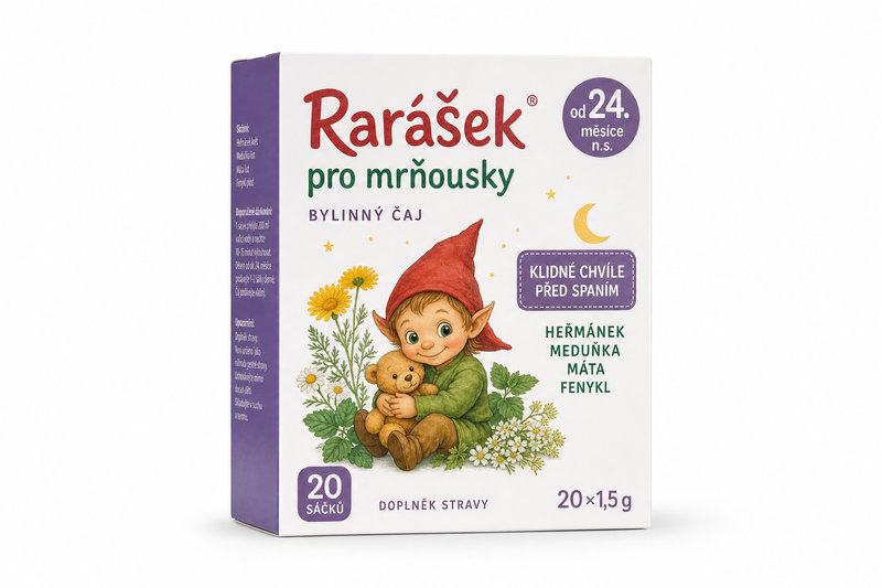 Čaj Rarášek pro mrňousky od 24.m. n.s.20x1.5g