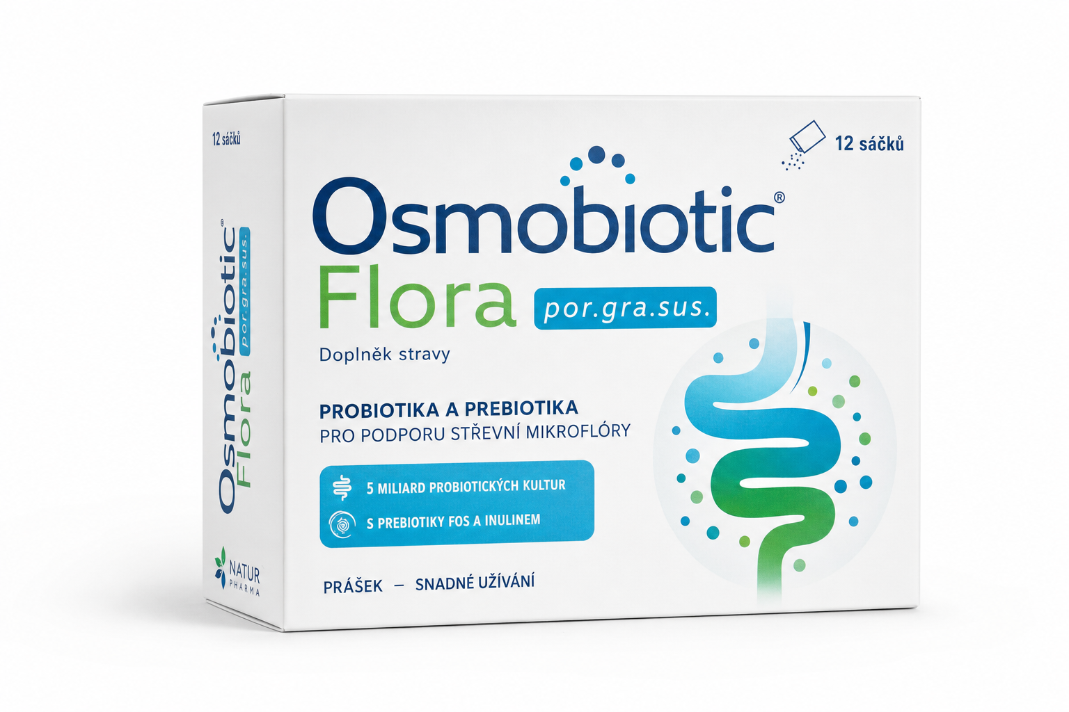 Osmobiotic Flora por.gra.sus. 12 sáčků