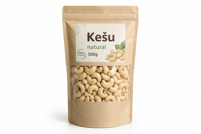 Kešu natural 500g