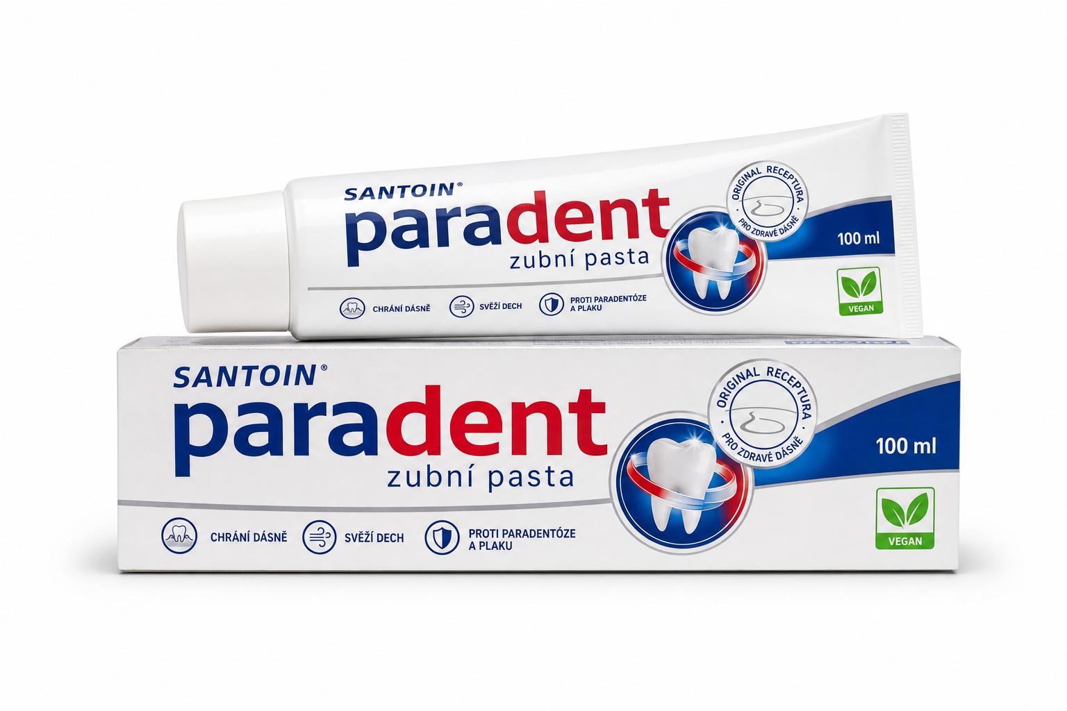 Santoin zubní pasta paradent. 100ml