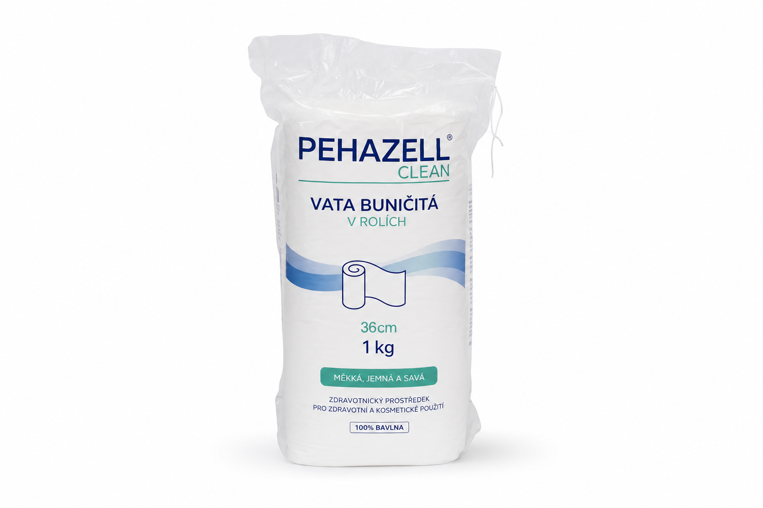 PEHAZELL CLEAN vata buničitá v rolích 36cm 1kg