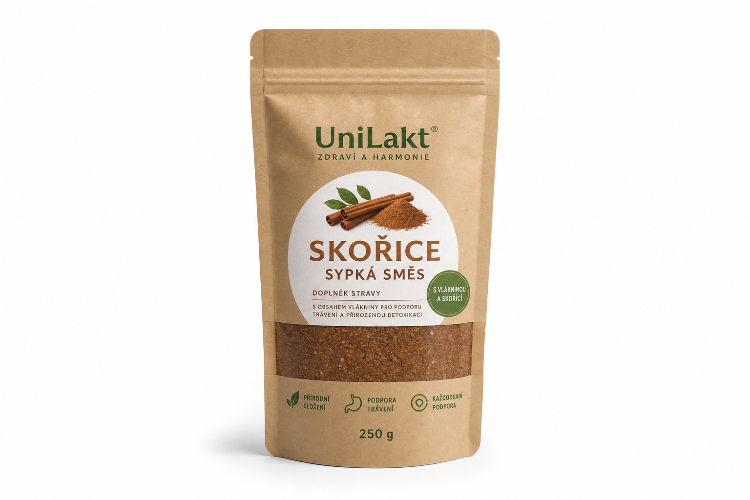 UniLakt skořice sypká směs 250 g
