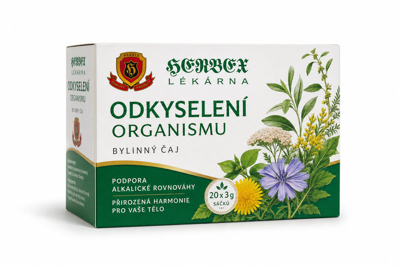 Čaj HERBEX lékárna Odkyselení organismu n.s.20x3g