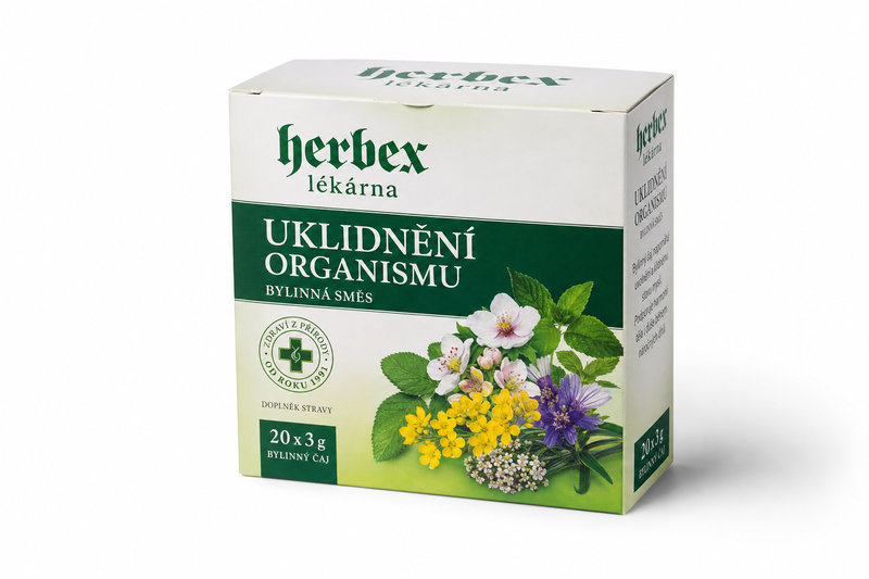 Čaj HERBEX lékárna Uklidnění organismu n.s.20x3g