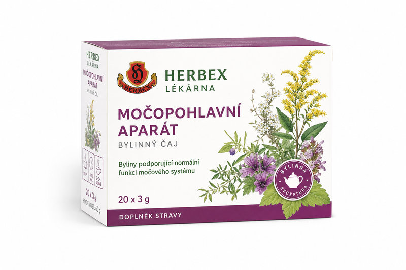 Čaj HERBEX lékárna Močopohlavní aparát n.s.20x3g