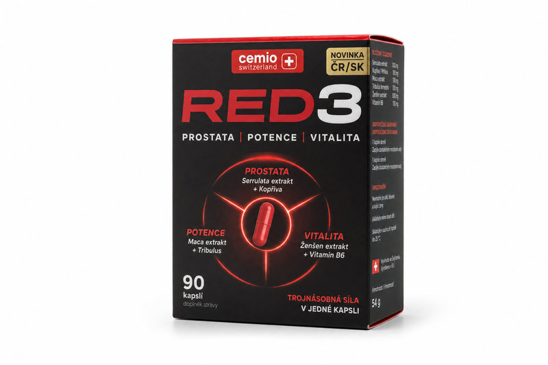 Cemio RED3 cps.90 Novinka ČR/SK