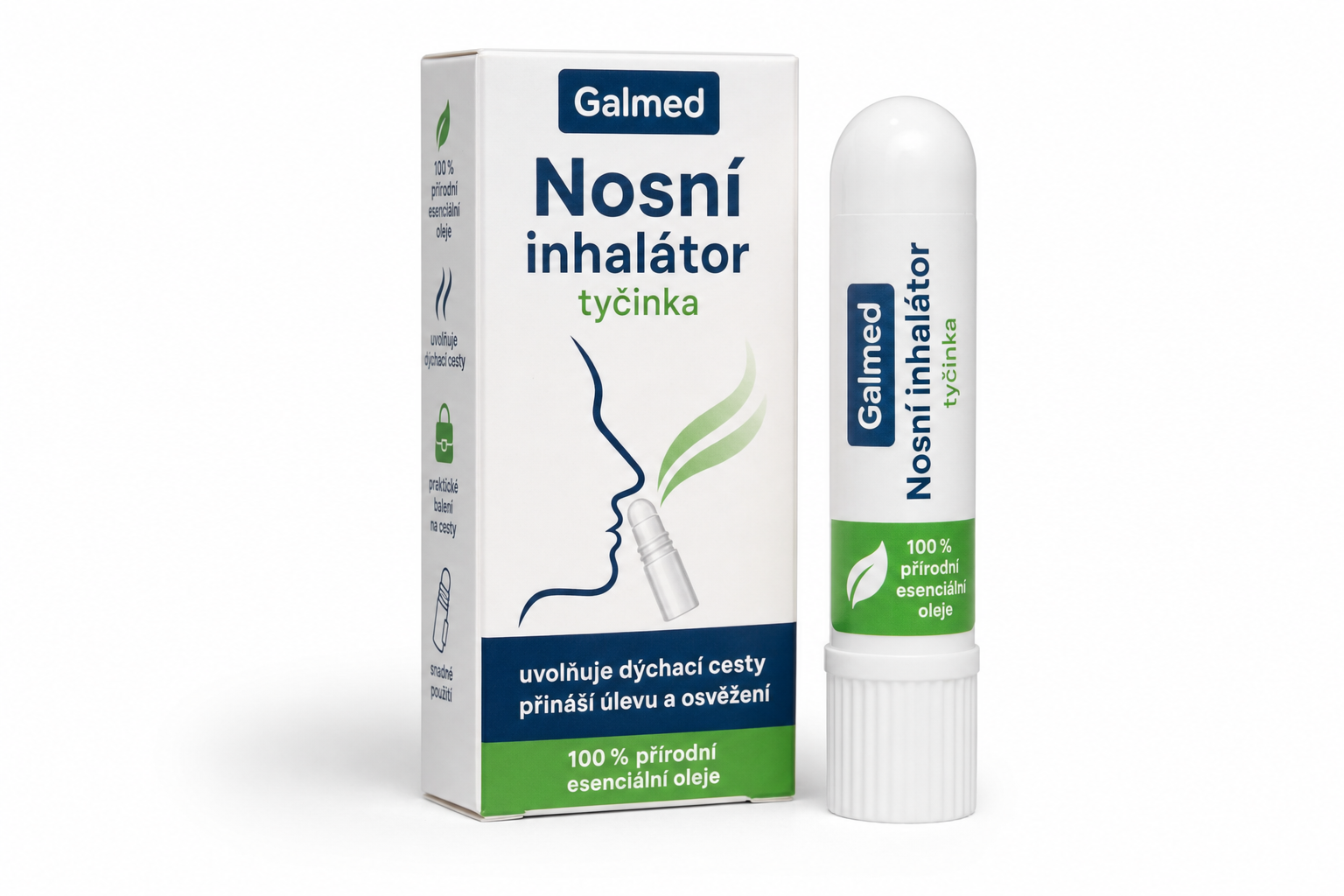 Nosní inhalátor (tyčinka) Galmed