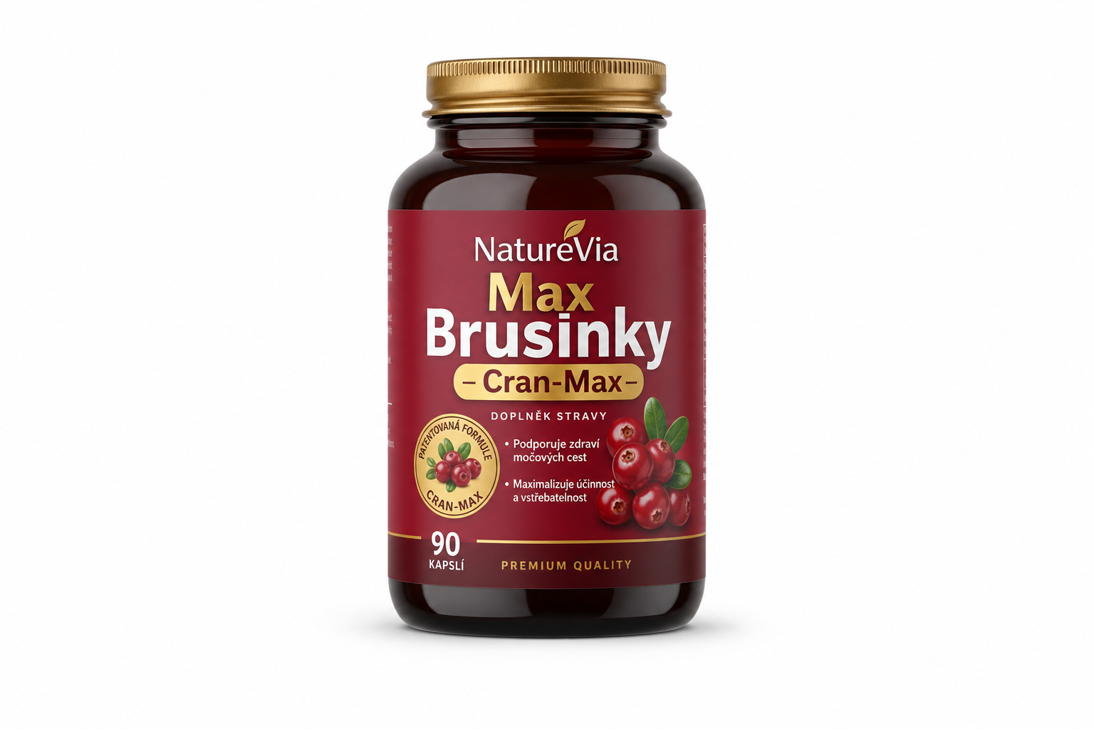 NatureVia Max Brusinky Cran-Max cps.90