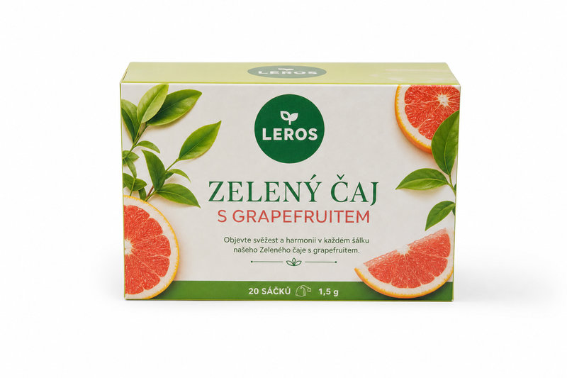 Čaj Zelený čaj s grapefruitem 20x1.5g