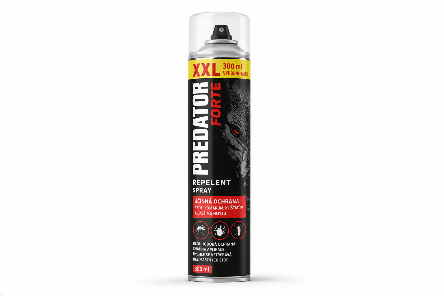 Repelent PREDATOR FORTE spray 300ml XXL