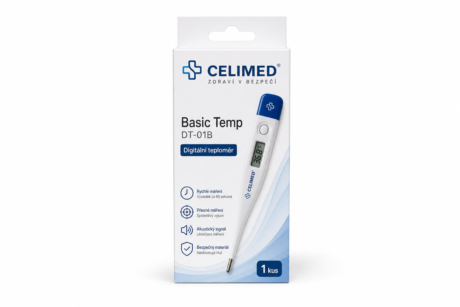 Teploměr dig. CELIMED Basic Temp (DT-01B)
