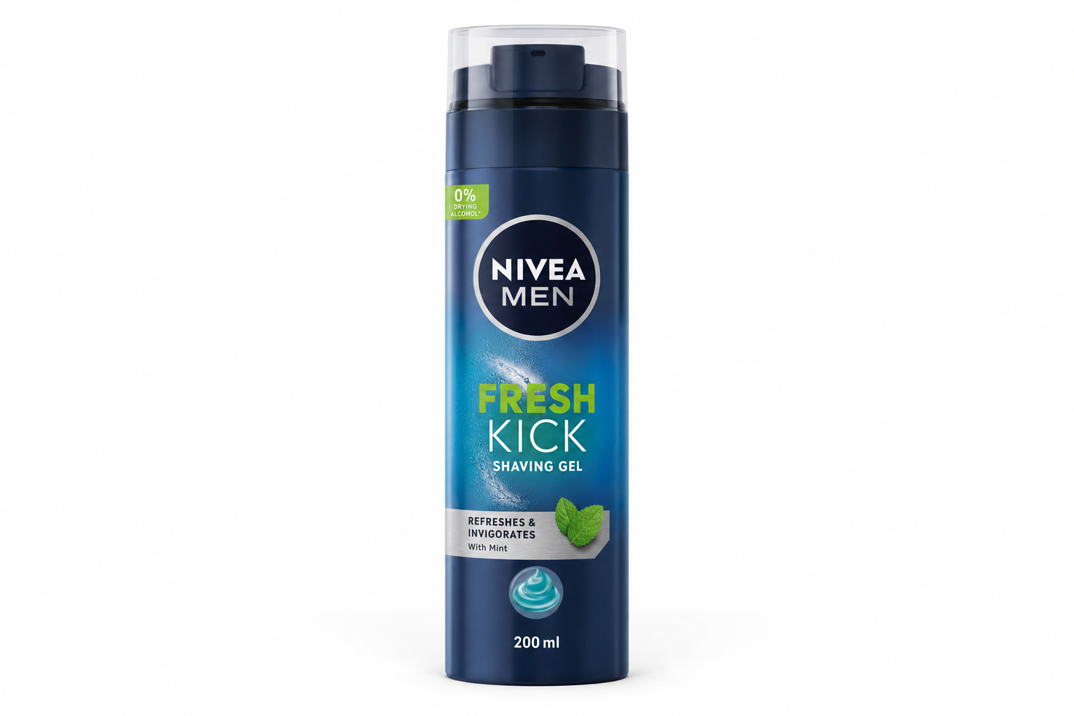 Nivea MEN gel na holení Fresh Kick 200ml 81730
