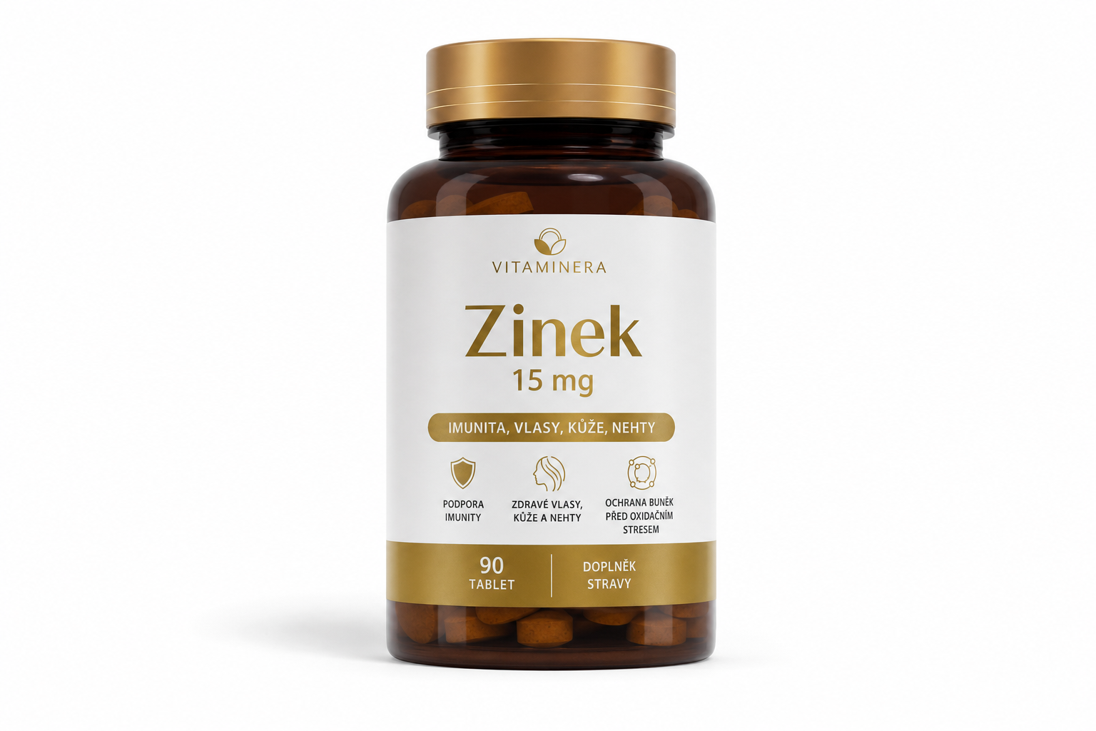 Zinek 15mg tbl.90