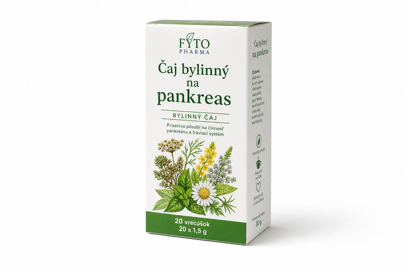 Čaj bylinný na pankreas 20x1.5g Fytopharma
