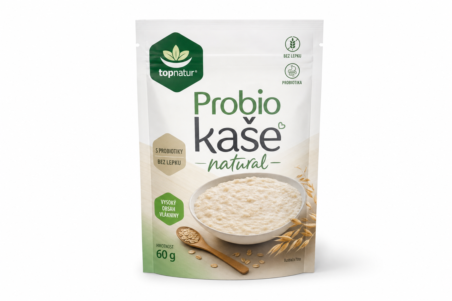 Probio kaše natural 60g TOPNATUR