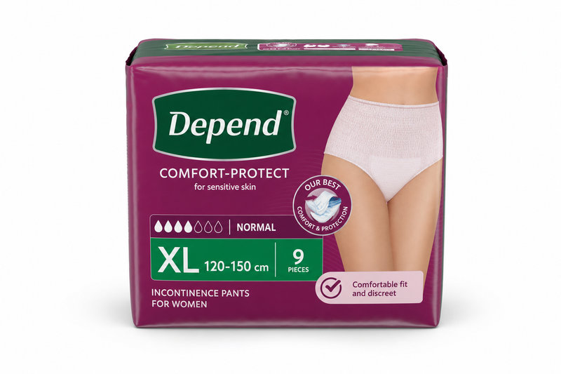 Depend Normal inkont.kalh.ženy vel.XL 9ks 1979