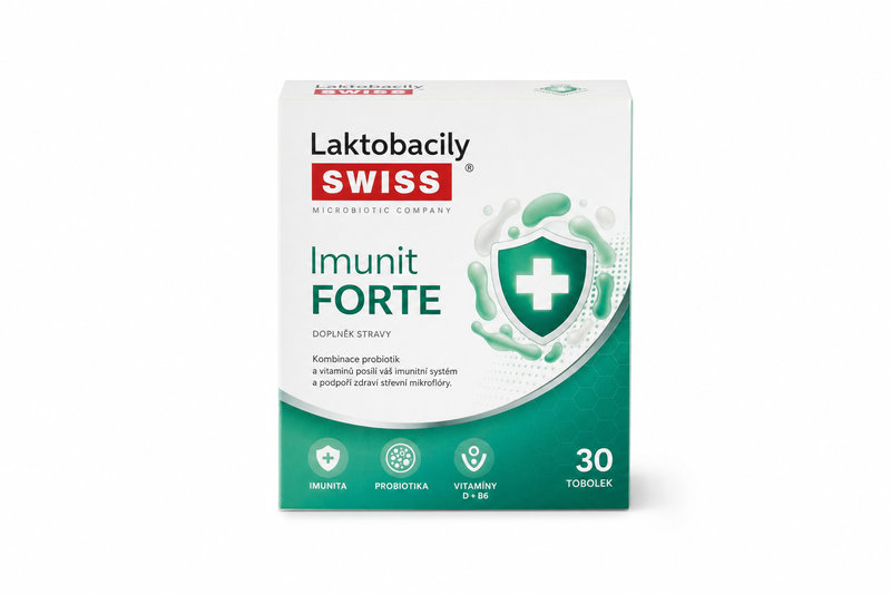 Laktobacily SWISS Imunit FORTE 30tob.