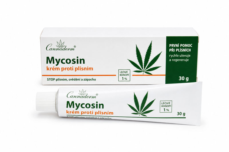 Cannaderm Mycosin krém proti plísním 30g
