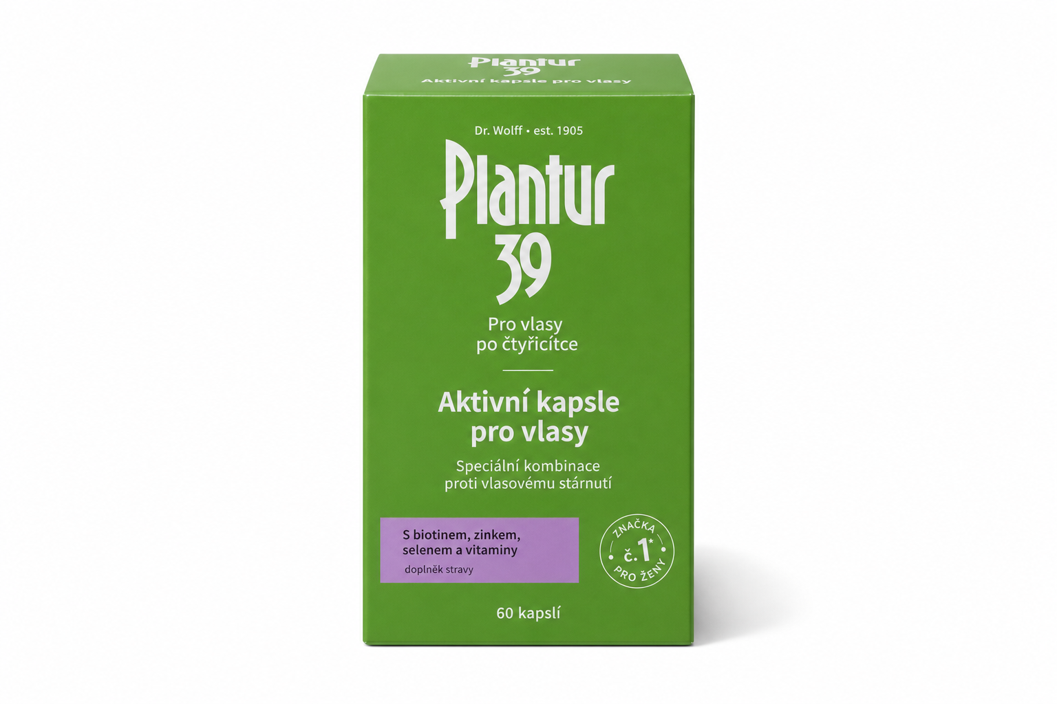 Plantur39 Aktivní kapsle pro vlasy cps.60