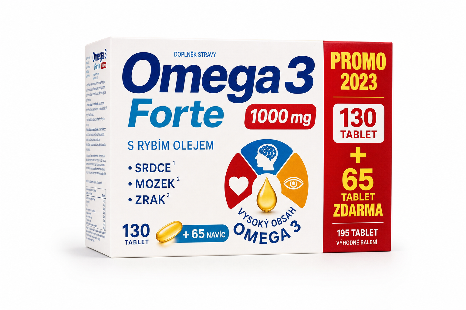Omega 3 Forte tob.130+65 Promo2023