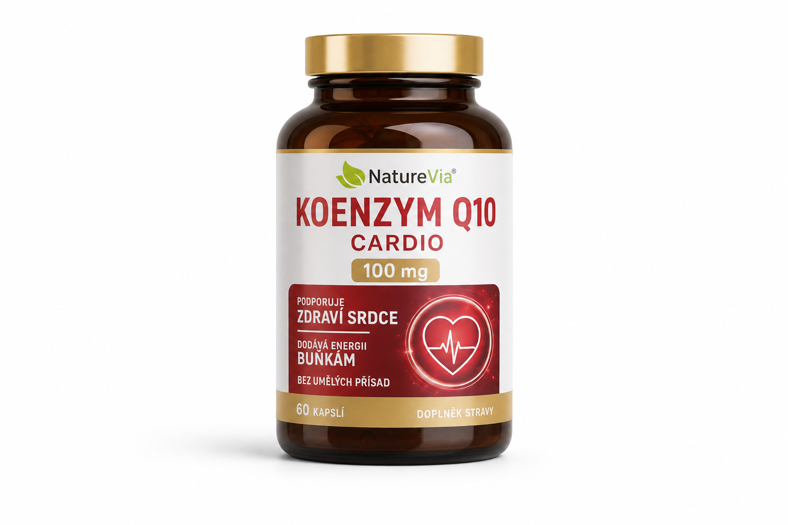 NatureVia Koenzym Q10 Cardio 100mg cps.60