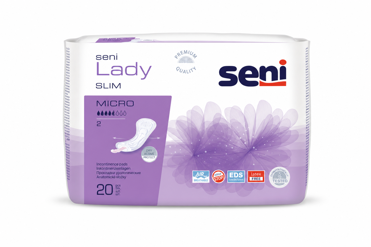 Seni Lady Slim Micro inkontinenční vložky 20ks