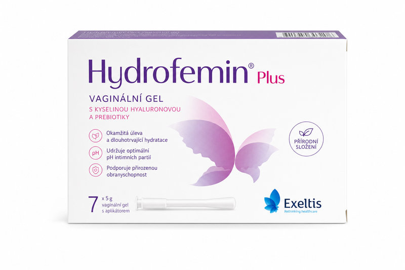 Hydrofemin Plus vaginální gel 7x5g