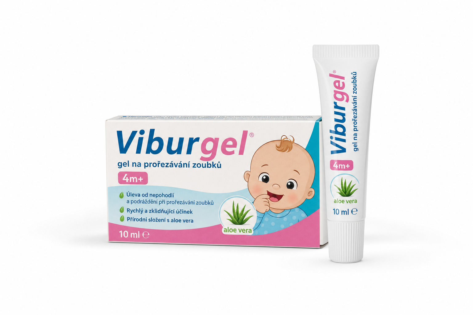 Viburgel gel na prořezávání zoubků 4m+ 10ml