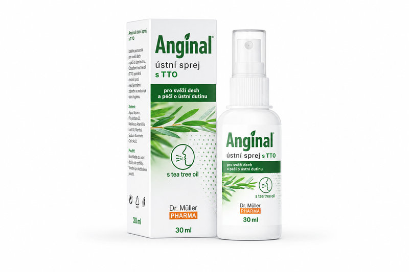 Anginal ústní sprej s TTO 30ml ZP Dr.Müller