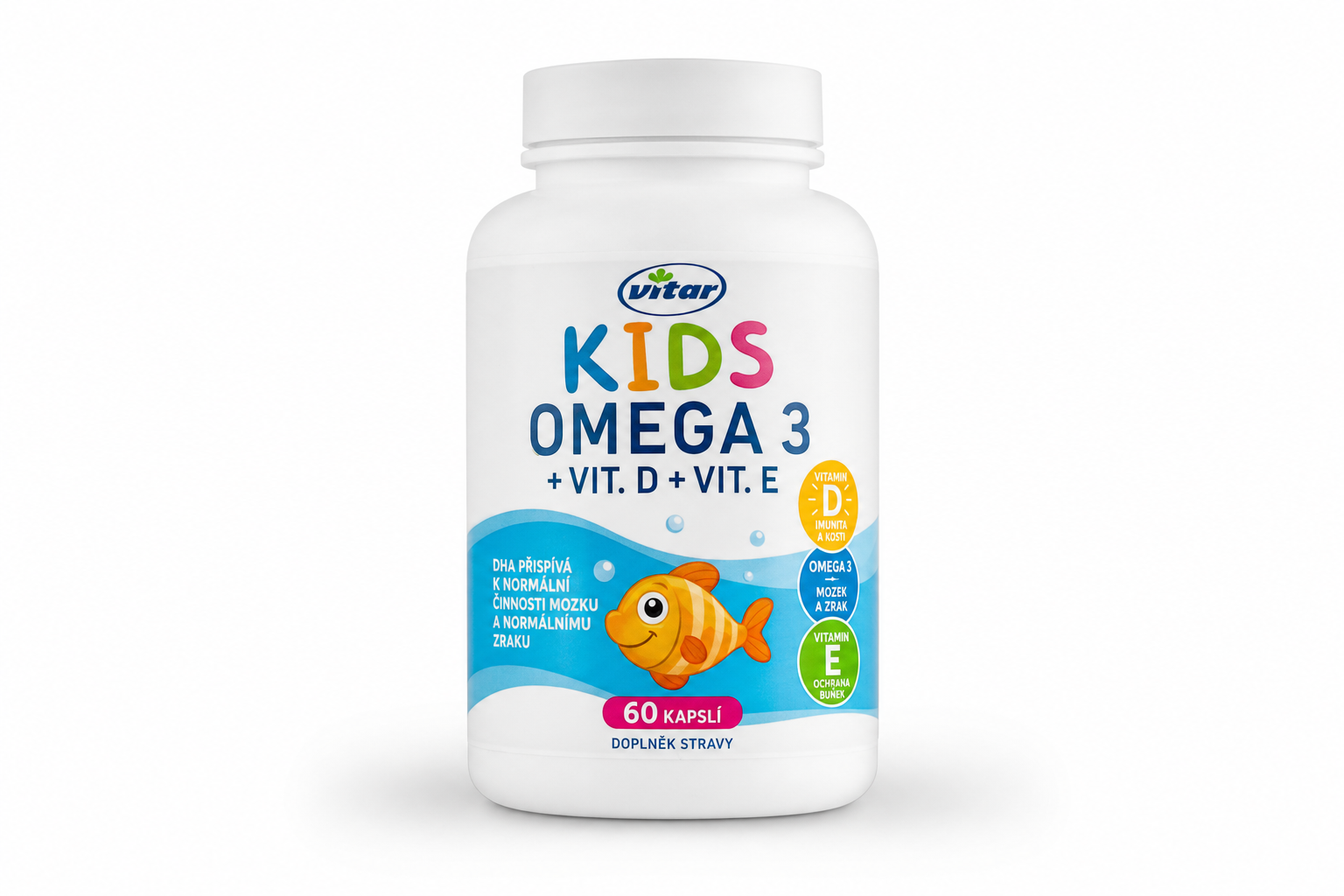 Vitar Kids Omega 3+vit.D+vit.E cps.60