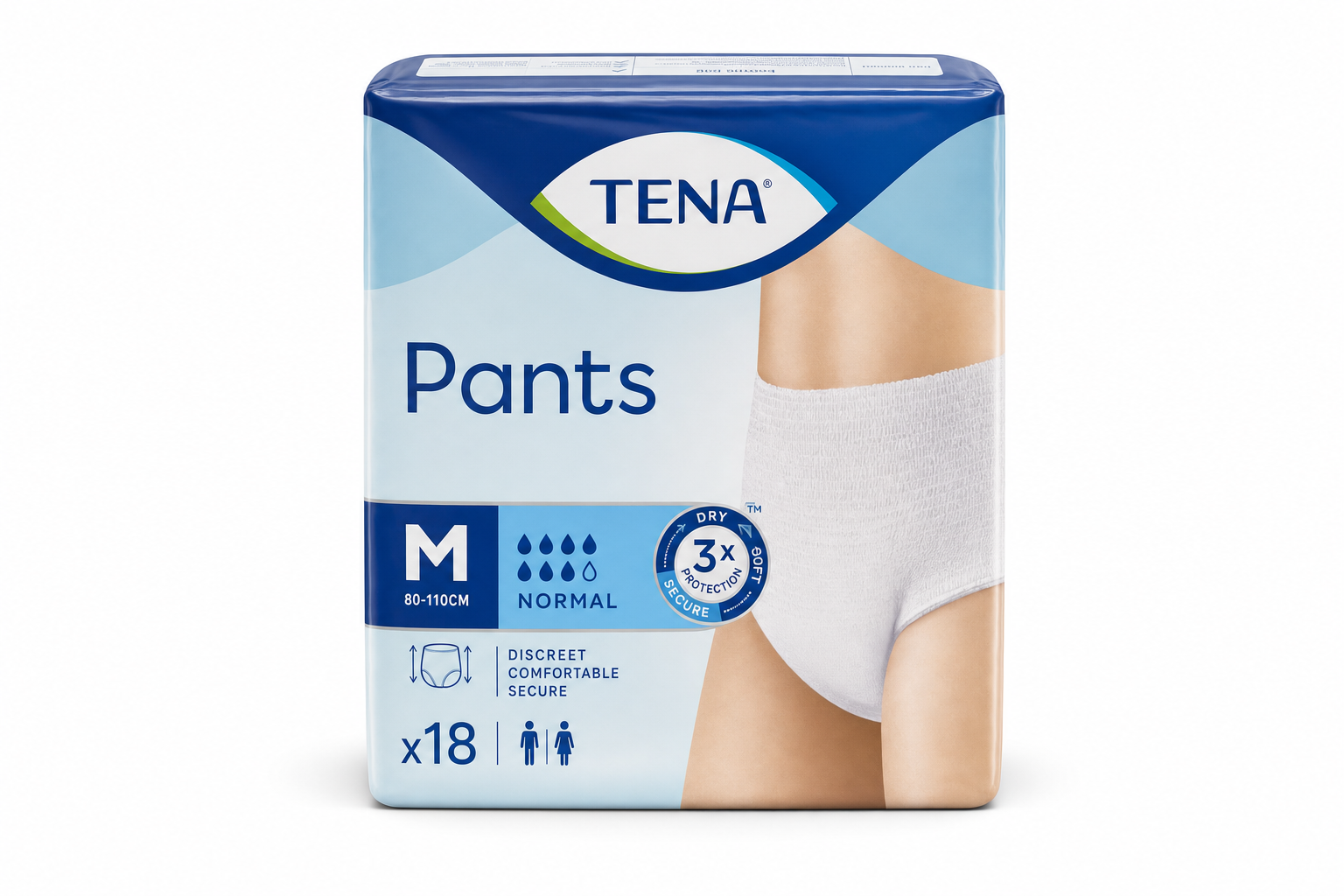 Tena plen.kalh. Pants Normal Medium 18ks 791528