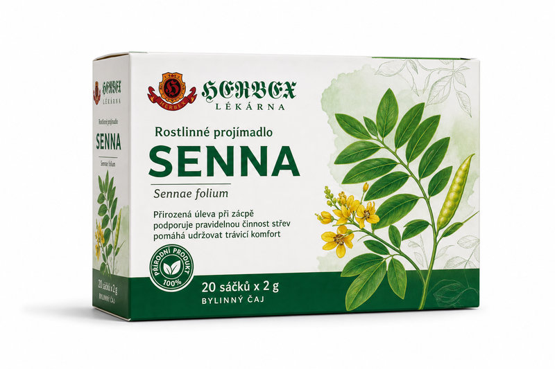 Čaj HERBEX lékárna Rostlin.projímad.SENNAn.s.20x2g