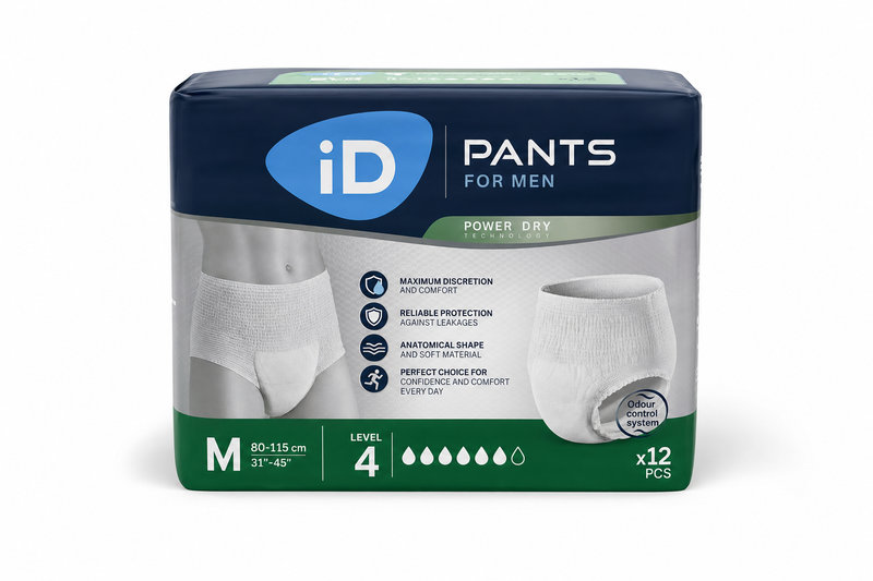 iD Pants for Men Level 4 Medium 5521260120 12ks