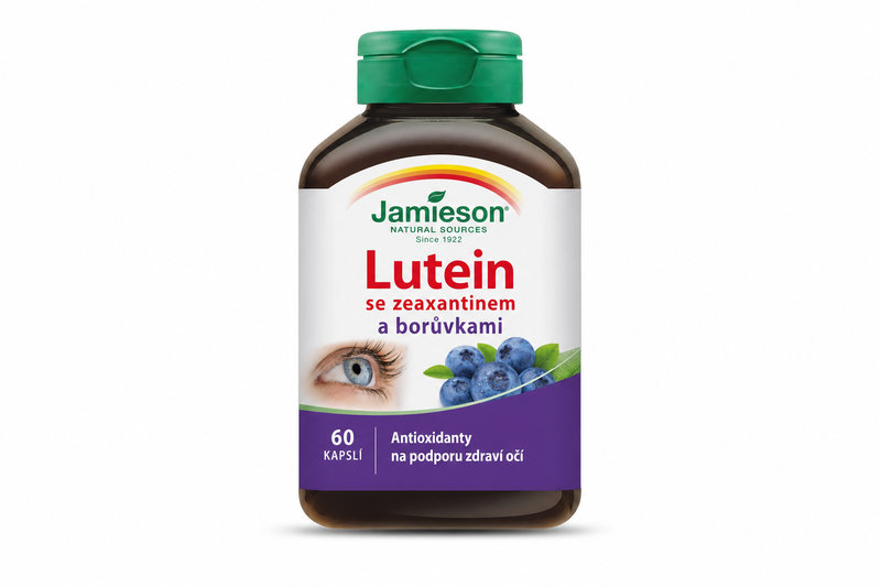 JAMIESON Lutein se zeaxantinem a borůvkami cps.60