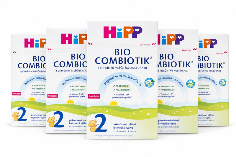 HI MLÉKO HiPP 2 BIO Combiotik 5x500g