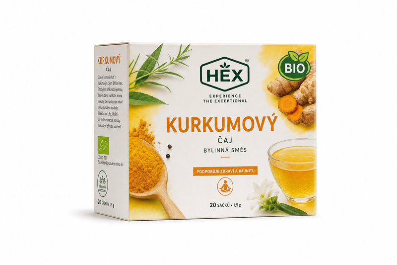 Čaj Kurkumový BIO n.s.20x1.5g -Hex