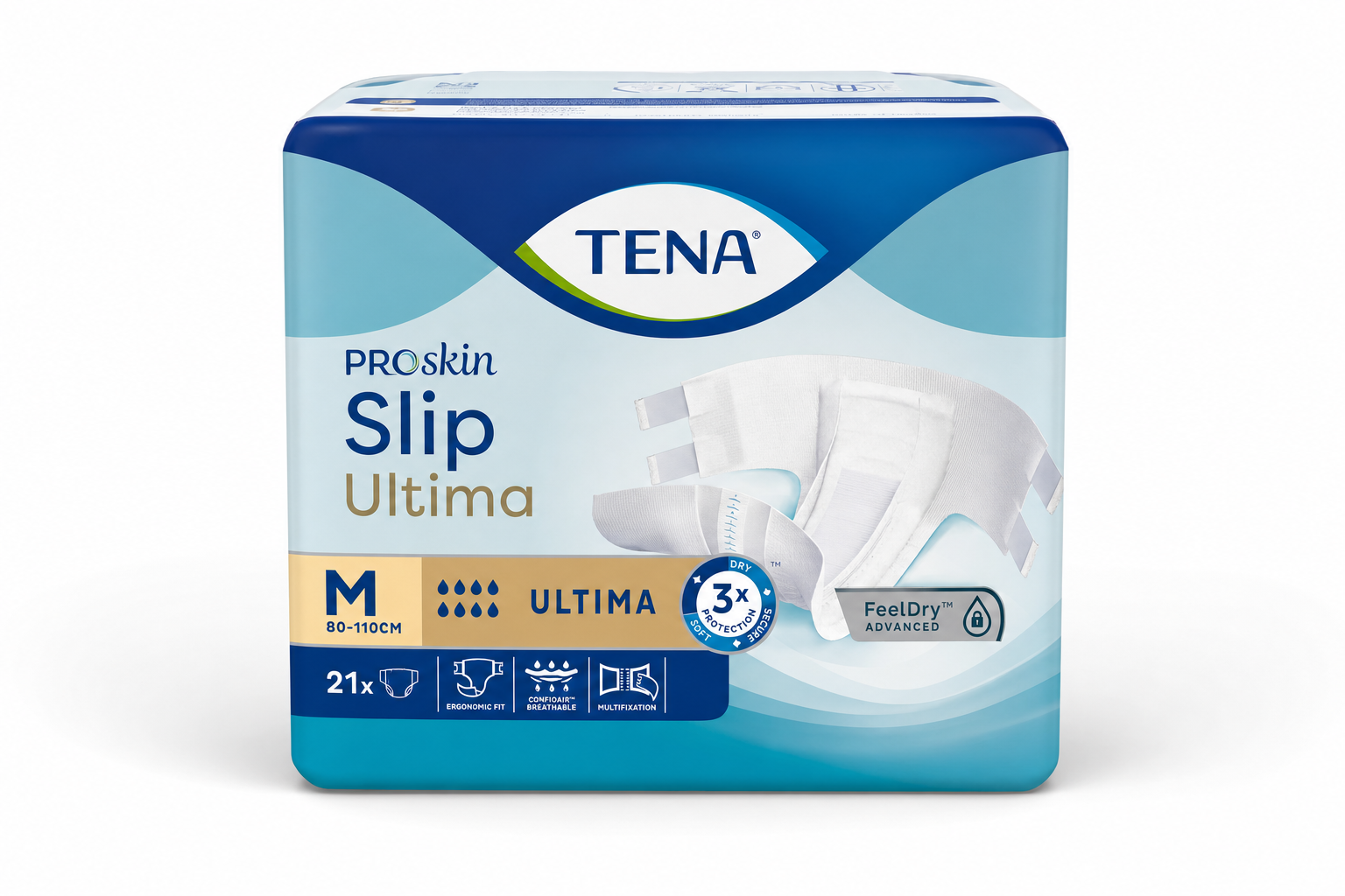 Tena plen.kalh. Slip Ultima Medium 21ks 710521