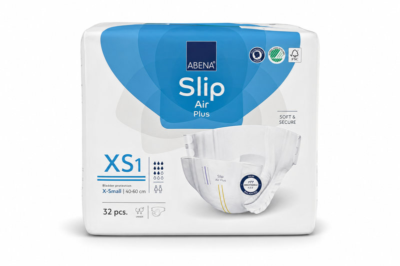Abena Slip Air Plus 43054 X Small 2 32ks 21280