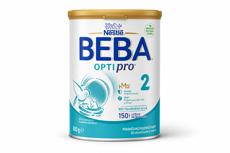 BEBA 2 OPTIPRO pokračovací kojenecké mléko 500g