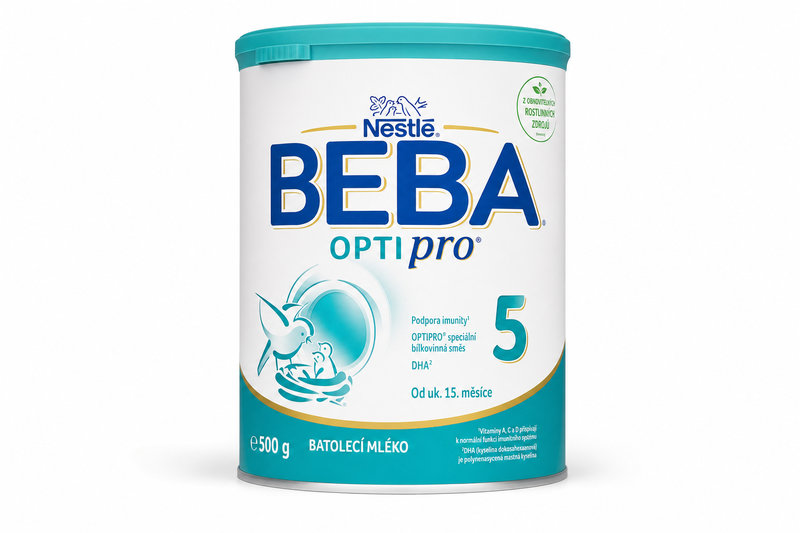 BEBA 5 OPTIPRO batolecí mléko 500g