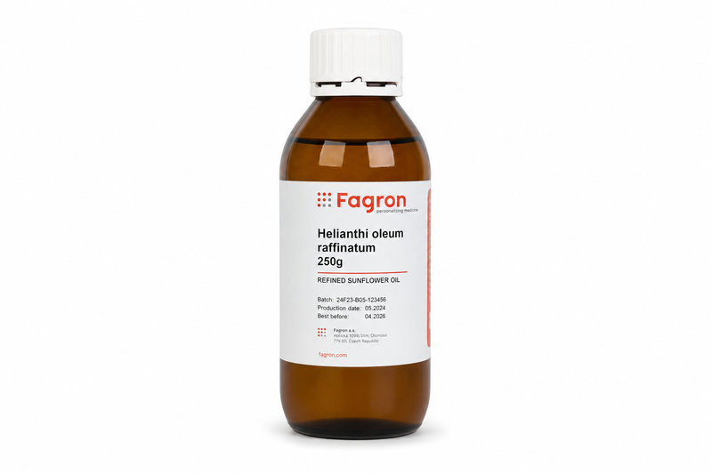 Helianthi oleum raffinatum 250g Fagron