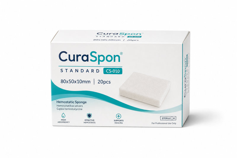 CuraSpon Standard CS-010 80x50x10mm 20ks