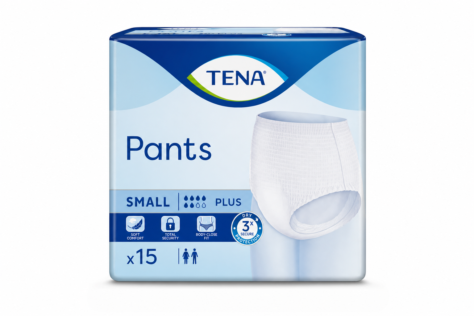 Tena navl.kalh.Pants Plus Smal 15ks 