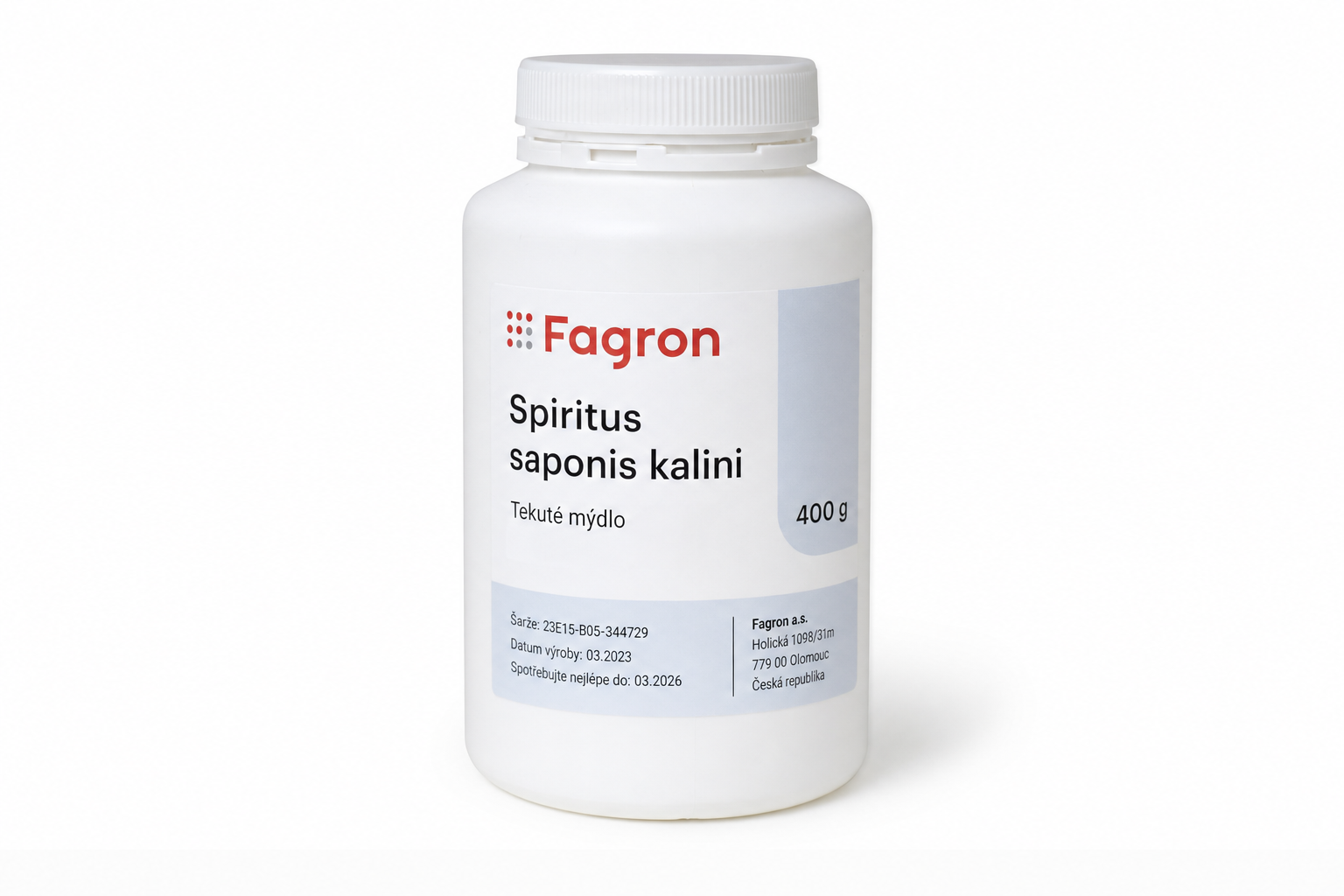 Spiritus saponis kalini 400g Fagron