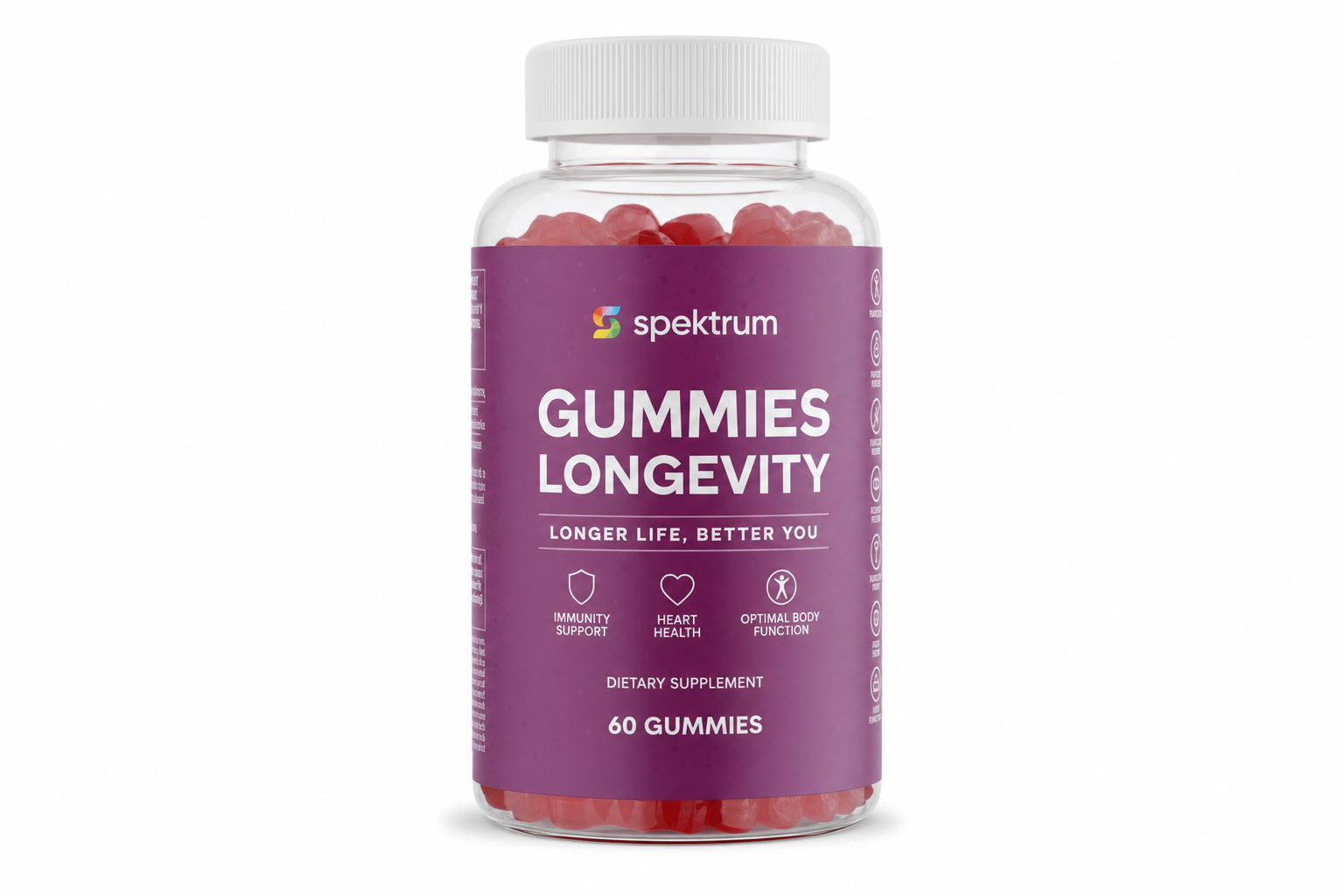 Spektrum gummies longevity 60ks