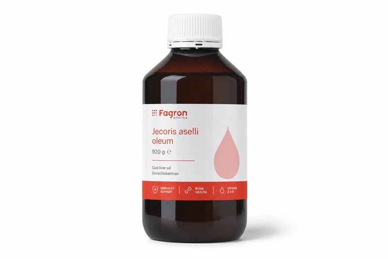 Jecoris aselli oleum 920g Fagron
