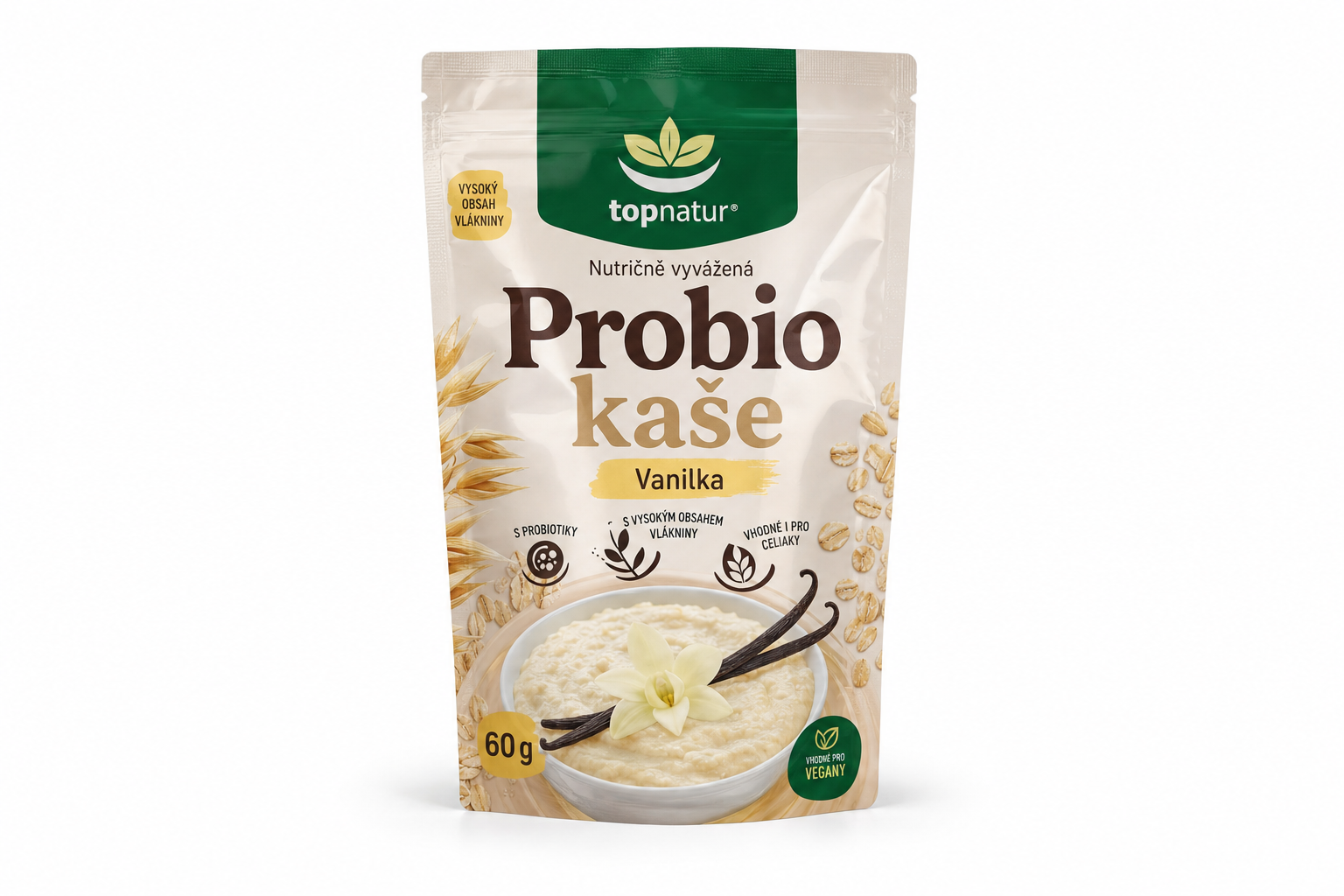 Probio kaše Vanilka 60g TOPNATUR