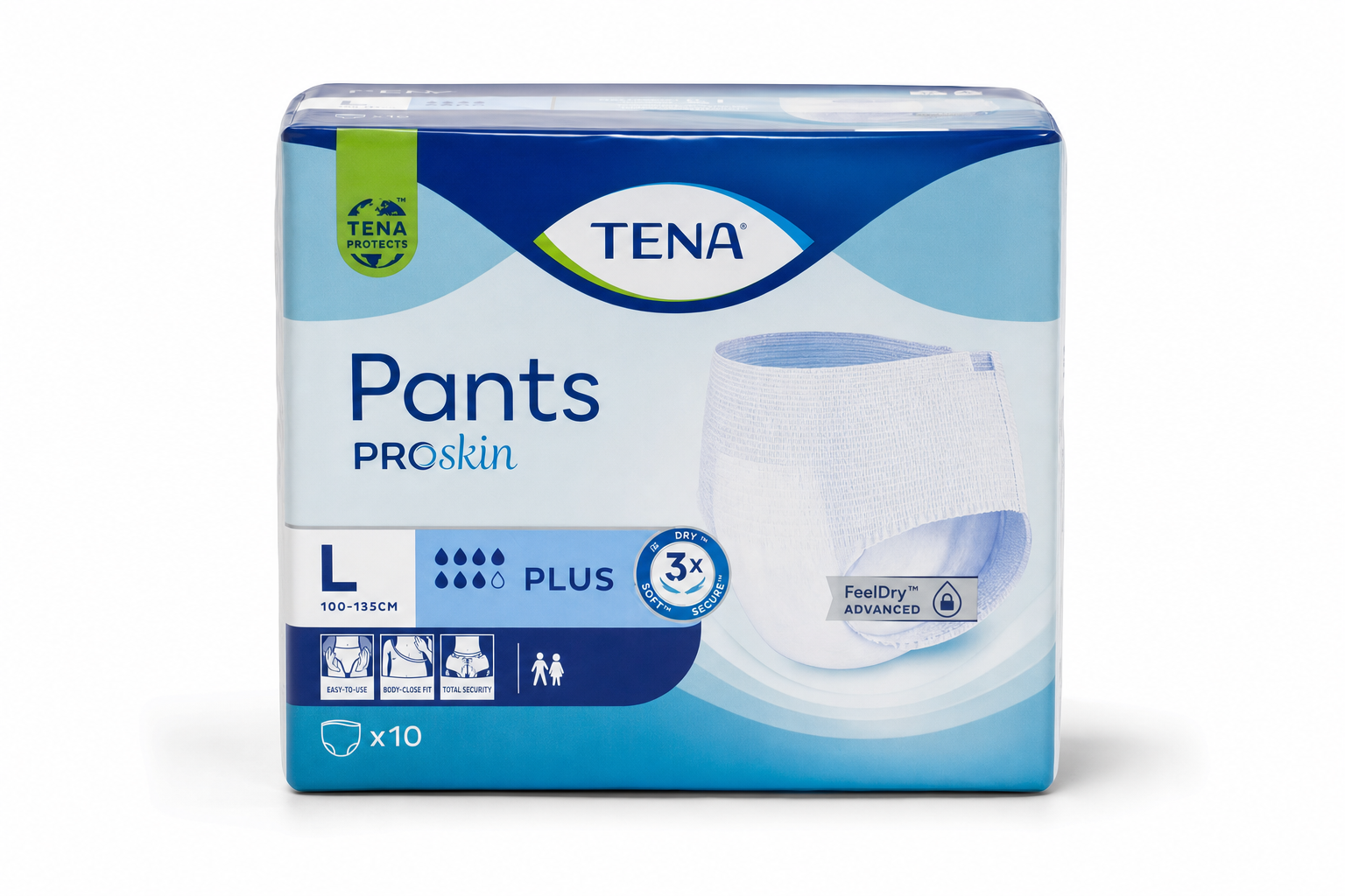 Tena plen.kalh. Pants Plus Large 10ks 777961