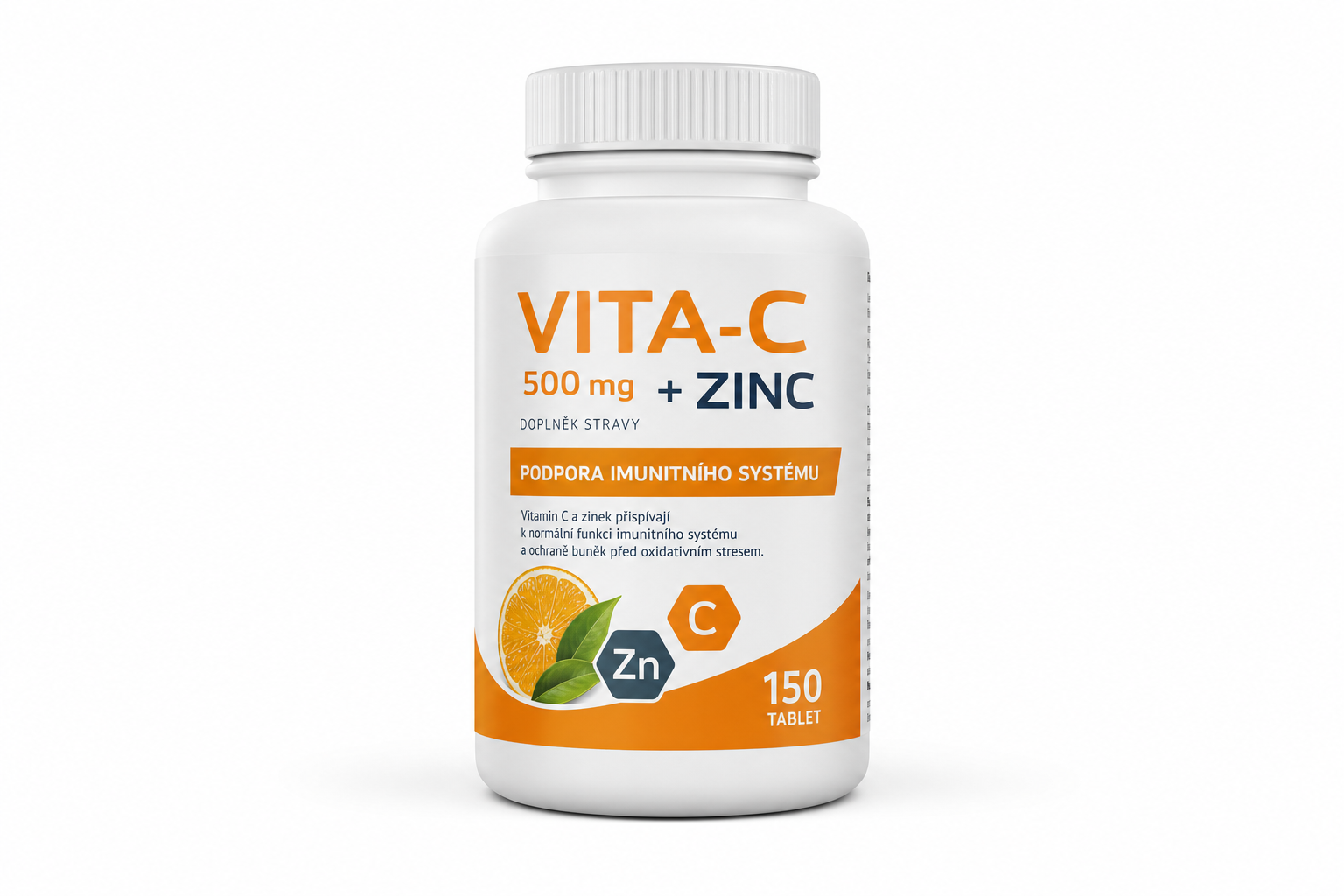 Vita-C 500mg+Zinc tbl.150